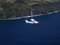 N100VX @ ITO - Hamakua coast in background just north of Hilo - by Jim Phillips