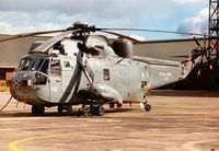 XZ579 @ EGQL - Another view of the 819 Squadron Sea King HAS.6 at the 1997 RAF Leuchars Airshow. - by Peter Nicholson