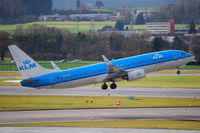 PH-BXK @ LSZH - KLM Boeing 737-800 - by Hannes Tenkrat
