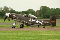 G-SUSY @ EGTC - North American P-51D Mustang at Cranfield's airshow celebrating the 50th Anniversary of the College of Aeronautics. - by Malcolm Clarke