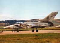 ZE936 @ EGQL - Tornado F.3 of 11 Squadron based at RAF Leeming on the flight-line at the 1997 RAF Leuchars Airshow. - by Peter Nicholson