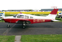 G-BTUW @ EGBW - seen @ Wellesbourne Mountford - by castle