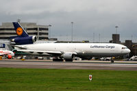 D-ALCI @ EGCC - Lufthansa Cargo - by Chris Hall