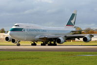 B-KAH @ EGCC - Cathay Pacific Cargo - by Chris Hall