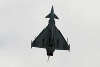 ZJ810 @ EGWC - RAF Typhoon displaying at the Cosford Airshow - by Chris Hall