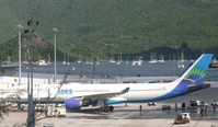 F-ORLY @ TNCM - Air caraibes at the gate being sevice - by SHEEP GANG