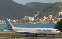 F-ORLY @ TNCM - Air caraibes back tracking runway 10 for take off - by SHEEP GANG
