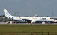 G-FBEF @ EGCC - Runway 05L arrival. - by MikeP
