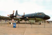 306 @ EGQL - P-3C Orion of 320 Squadron Royal Netherlands Navy on display at the 1996 RAF Leuchars Airshow. - by Peter Nicholson