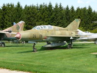 24 08 - Mikoyan Guerevich Mig21US Mongol 24+08 German Air Force in ther Hermerskeil Museum Flugausstellung Junior - by Alex Smit