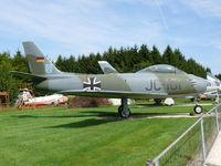 JC-101 - North American CL13-6E/F-86 Sabre JC+101 German Air Force in the Hermerskeil Museum Flugausstellung Junior - by Alex Smit