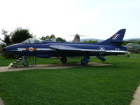 XF418 - Hawker Hunter F6A XF418 Royal Air Force in the Hermerskeil Museum Flugausstellung Junior - by Alex Smit