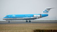 PH-KZP @ EHAM - KLM Fokker F28 - by Jan Lefers