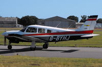 G-BYHJ @ EGHH - Taken from the Flying Club - by planemad