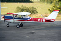 G-ECBH @ EGLA - seen @ Bodmin - by castle