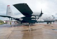 73-1590 @ MHZ - Compass Call EC-130H Hercules of 43rd Electronic Combat Squadron/355th Wing in the static park at the Mildenhall Air Fete of 2000. - by Peter Nicholson