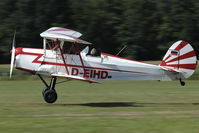 D-EIHD @ EBDT - arrival at the old-timer fly-in 2009. - by Joop de Groot