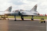 518 @ MHZ - Another view of this Mirage 2000B on display at the Mildenhall Air Fete of 2000. - by Peter Nicholson