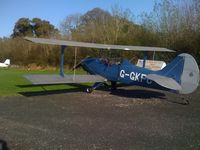 G-GKFC - 'Charlie ' at home in Tandragee. - by Peter Durrans