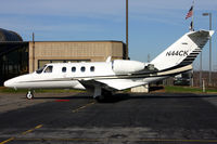 N44CK @ KSVH - Parked in front of the terminal building. - by Jamin