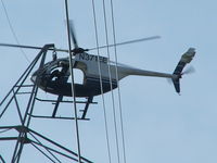 N371EE - Pulling High Voltage Cable In Spring Hill TN - by Tim Weaver