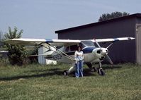N2653P @ RAYS - My Tri-Pacer with my pretty wife at Falmouth Kentucky Ray's Airport which is now closed. It was a short grass strip which was unique. - by Charlie Pyles