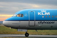 PH-KZH @ EGGP - KLM cityhopper - by Chris Hall