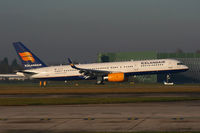 TF-FIN @ EGCC - Icelandair - by Chris Hall