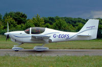 G-EOFS @ EGBP - Europa Avn Europa XS  [PFA 247-13033] Kemble~G 11/07/2004. Seen at the PFA Fly in 2004 Kemble UK taxiing out for departure. - by Ray Barber