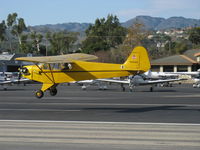 N98425 @ SZP - 1946 Piper J3C-65 CUB, Continental C90 90 Hp upgrade, takeoff Rwy 22 - by Doug Robertson