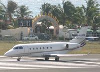 N700QS @ TNCM - N700QS at the tresh hold spolling up for take off - by Daniel JEf