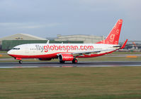 G-CEJO @ EGCC - The last photo i took of an aircraft of the now defunct Globespan. - by vickersfour