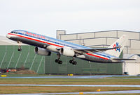 N176AA @ EGCC - American '757 departing MAN RW23R. - by vickersfour