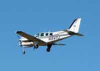 N124TJ @ SHV - Landing on 23 at Shreveport Regional. - by paulp