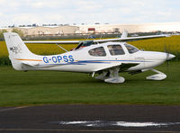 G-OPSS @ EGBW - seen @ Wellesbourne Mountford - by castle