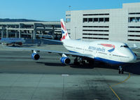 G-BYGF @ KSFO - British Airways Boeing 747-400 - by Hannes Tenkrat