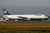 D-AISD @ EGCC - Lufthansa - by Chris Hall
