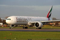 A6-EBZ @ EGCC - Emirates - by Chris Hall