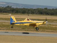VH-ZED @ YPJT - VH-ZED Air Tractor 802 just airborne at Jandakot, WA - by Pete Hughes