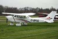 G-BFIG @ EGCB - Cessna 172FK at Home base , Barton - by Terry Fletcher