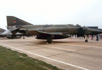 35 76 @ MHZ - RF-4E of AKG-52 in the static park at the 1991 Mildenhall Air Fete. - by Peter Nicholson