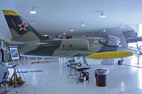 N139SR @ ANE - 1983 Aero Vodochody L-39, c/n: 332448, American Wings Museum before the evection - by Timothy Aanerud