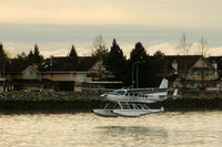 C-GURL @ YVR - landing on the Fraser River on a cold Jan. afternoon - by metricbolt