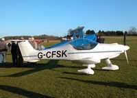 G-CFSK @ EGHP - NEW YEARS DAY FLY-IN - by BIKE PILOT
