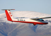 G-DDLA @ EGNL - Privately owned Pilatus B4-PC11 (c/n 149) - by vickersfour