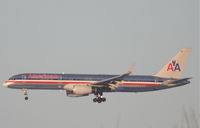 N176AA @ KORD - American Airlines Boeing 757-223, AAL2318, arriving KORD RWY 27L from KHDN. - by Mark Kalfas