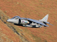 ZD401 - Royal Air Force Harrier GR9 operated by 20 (R) Squadron and coded '30'. Taken at Dunmail Raise, Cumbria. - by vickersfour