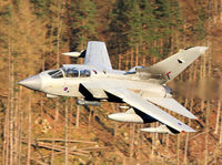 ZD844 - Royal Air Force Tornado GR4 (c/n BS142) operated by the Marham Wing, coded '107'. Taken over Thirlmere, Cumbria. - by vickersfour