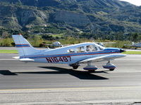 N16497 - 1973 Piper PA-28-235 CHEROKEE CHARGER, Lycoming O-540-B4B5 235 Hp, taxi to Rwy 04 - by Doug Robertson