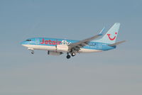 OO-JAS @ EBBR - Arrival of flight JAF2712 to RWY 25L - by Daniel Vanderauwera